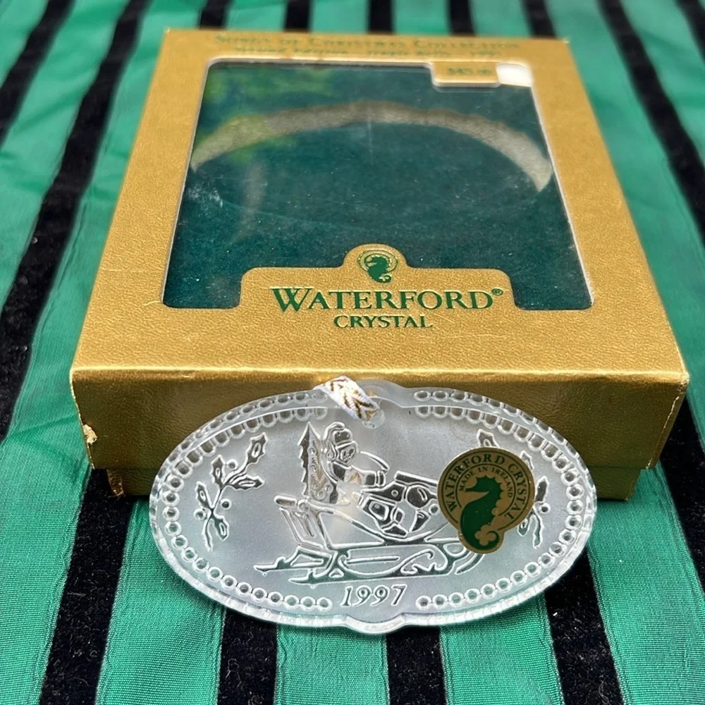 WATERFORD Crystal Songs of Christmas Collection - Jingle Bells